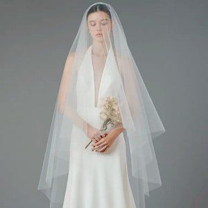 Jenny Yoo "Constance" Veil - Ivory NEW $195 - Cathedral Length Wedding Veil